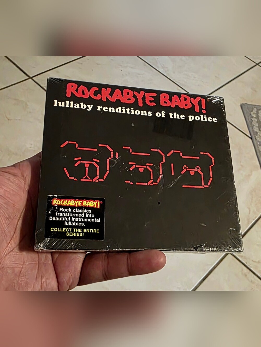 ROCKABYE BABY Lullaby Renditions of the Police by Andrew Bissell Music CD New